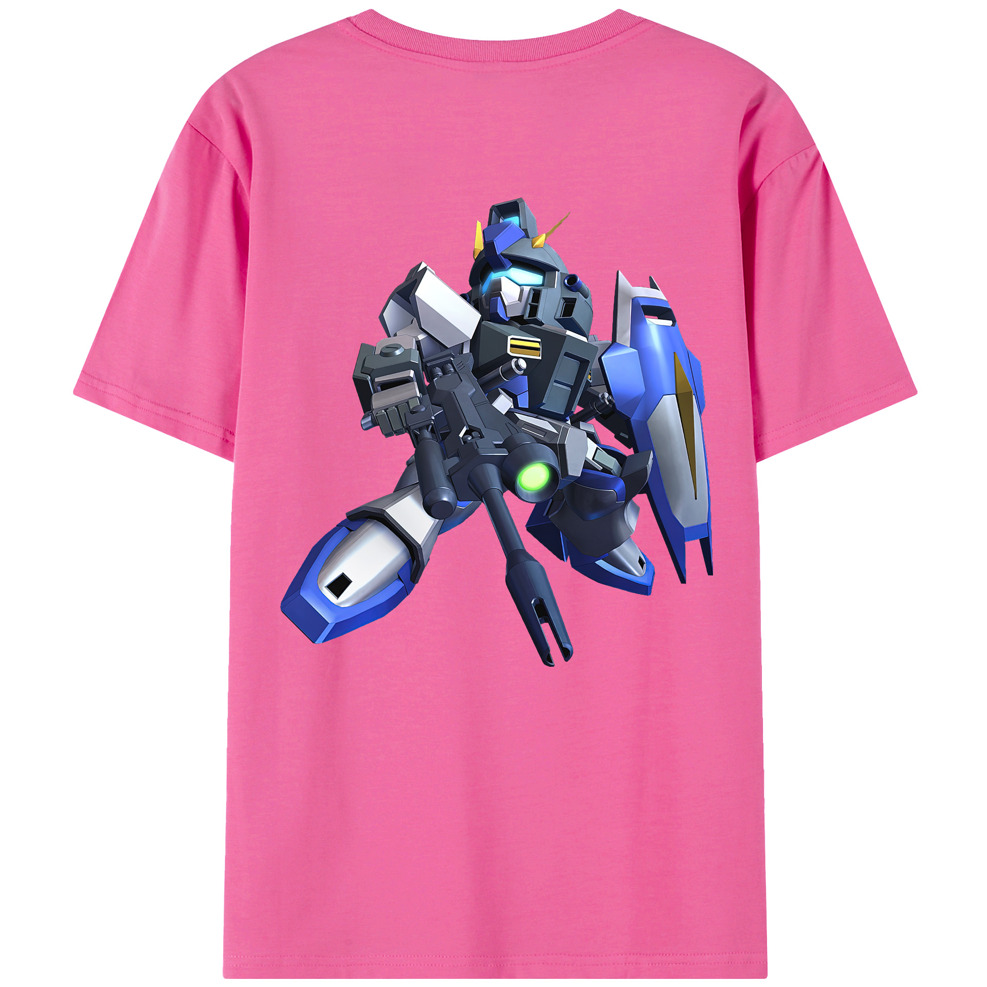 （画像用） 機動戦士ガンダム Mobile Suit Gundam レディース半袖Tシャツ(バックプリント)